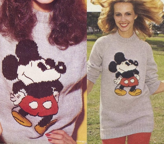 Sueter tejido de mickey mouse hotsell