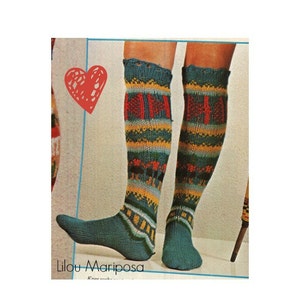 70s Boot Socks -  Canada