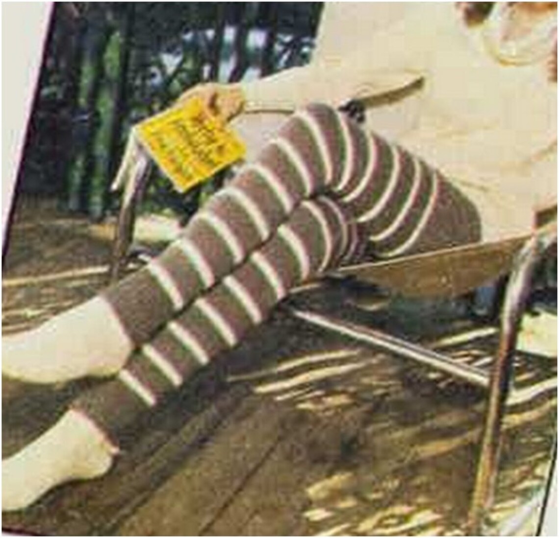 Knitting Pattern Vintage 70s Leg Warmers Pattern Boot Socks Etsy