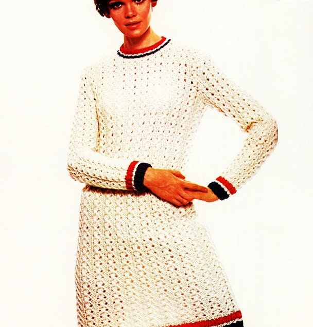 ワンピース 70s Loose Cotton Knit Dress il_fullxfull.869159874_1wzr.jpg