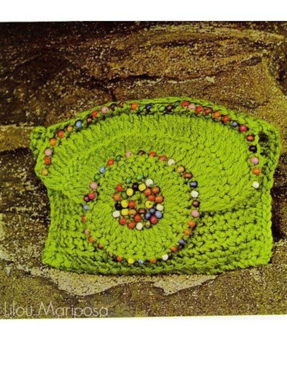 crochet beaded bag pattern