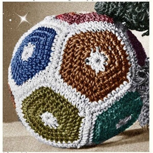 Crochet BALL Pattern Vintage 70s Crochet Baby Soccer Ball Pattern Crochet Toy Pattern Crochet Amigurumi ball pattern