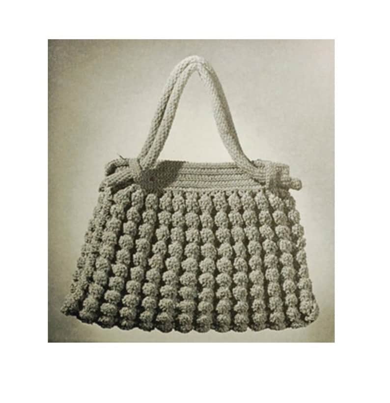 crochet shell bag pattern