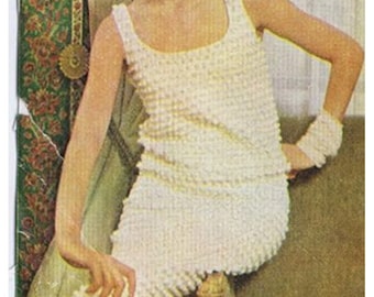 Patron de tejido crochet- patron pdf de tejido vestido