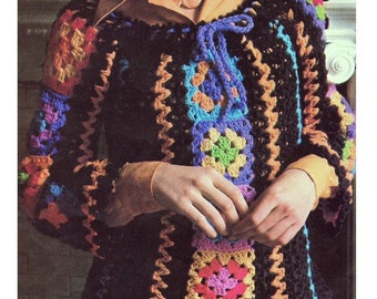 Crochet Sweater Pattern Crochet Top Pattern Crochet Granny Square Top Pattern Crochet Granny Top Pattern