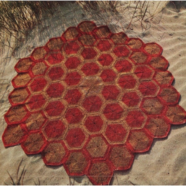 Hexagonal Rug - Etsy