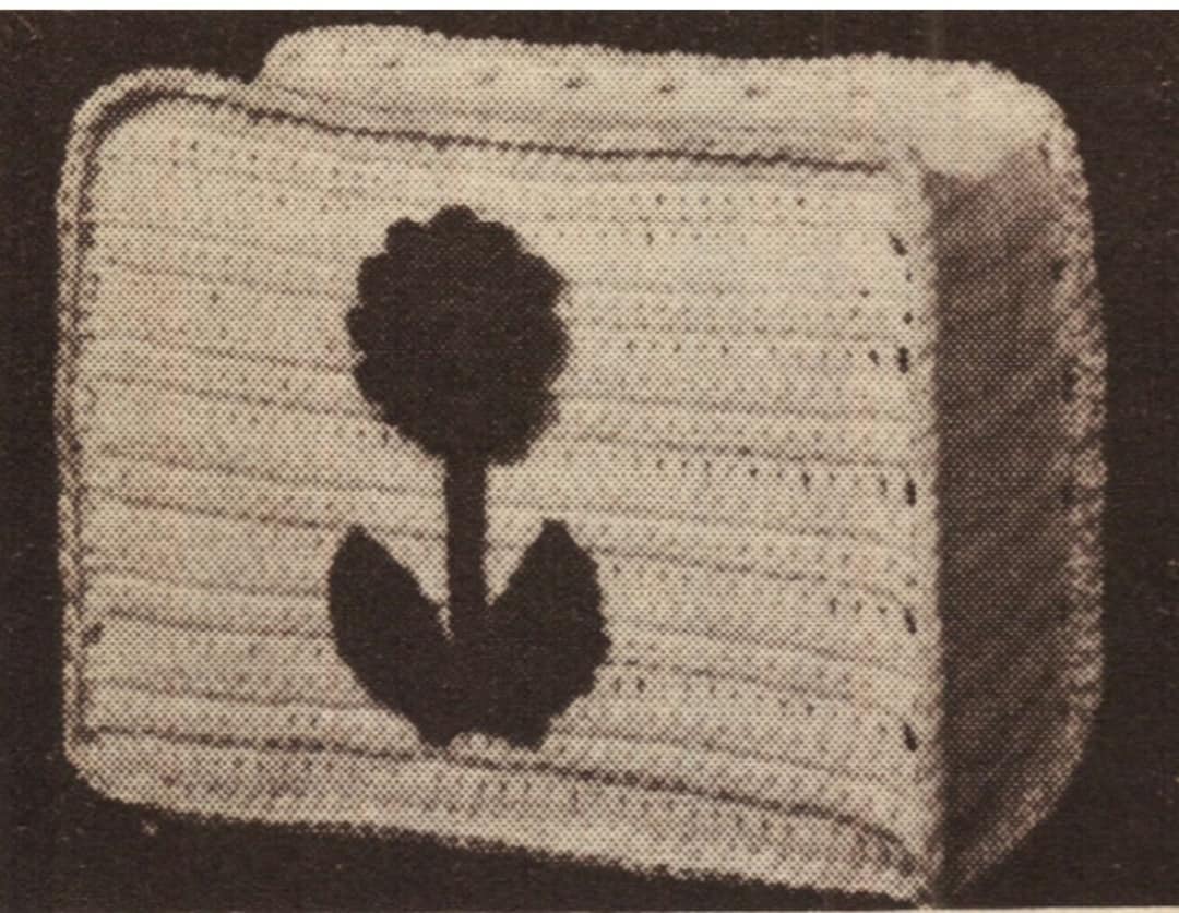 Crochet TOASTER COVER Pattern Vintage 70s Crochet Home Decor Pattern