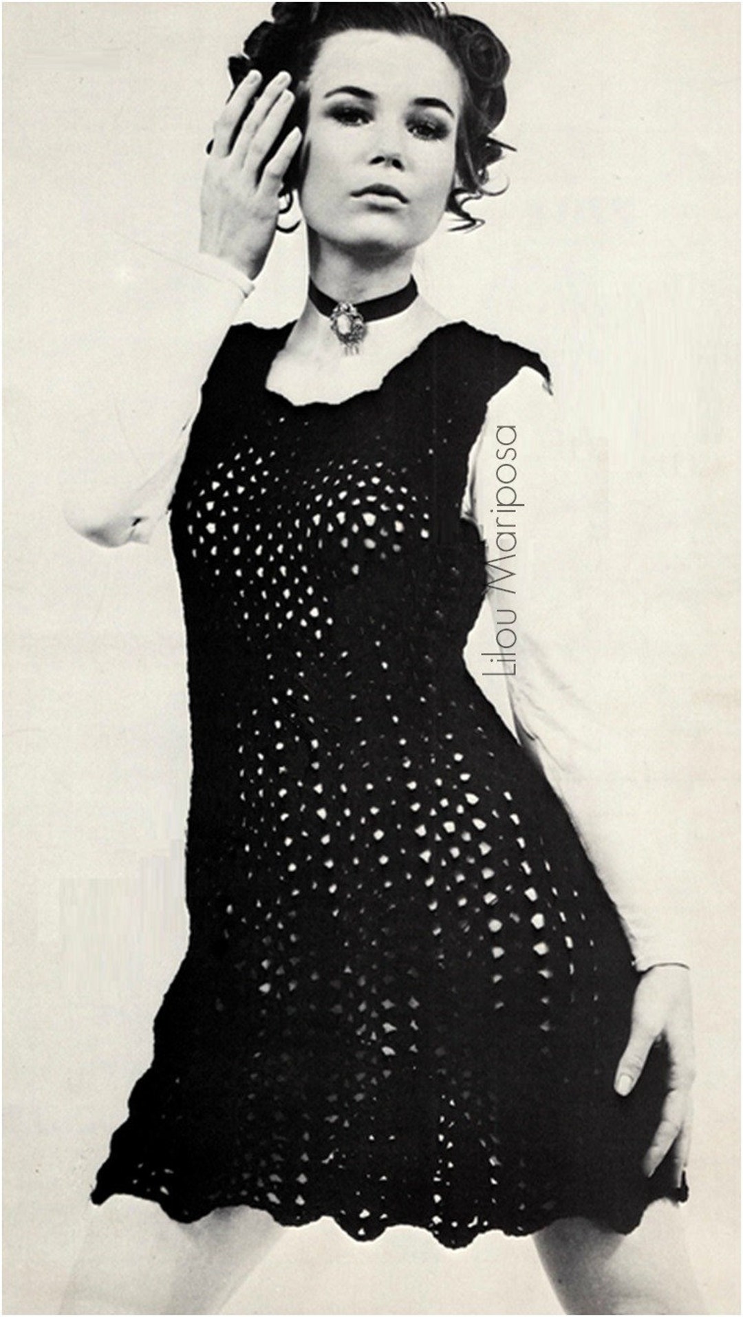 トップス THE SHISHIKUI Crochet / Navy トップス THE SHISHIKUI Crochet / Navy SHISHIKUI」シシクイ