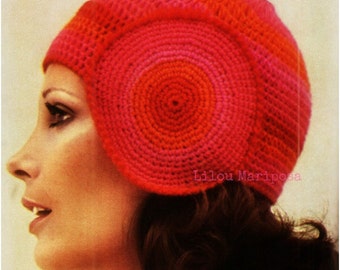 帽子 sex hippies crochet hat 4 Crochet Beanie Pattern Set - Hippie Crochet Hat Patterns