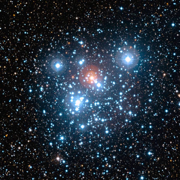 Photo of the Jewel Box star cluster, in various sizes, Giclee Print on Canvas or Premium Gloss Paper., flat print, not framed or stretched