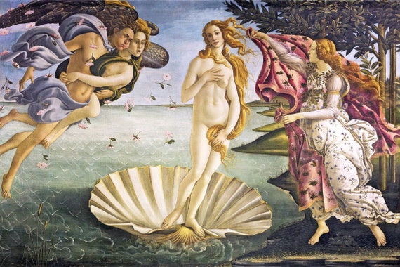 The Birth of Venus by Botticelli Various Sizes. Giclee Canvas 