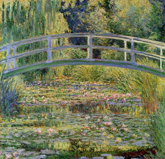Claude Monet 風景画 装飾フレーム付き クロード・モネ 「散歩、日傘をさす女性」アートポスター