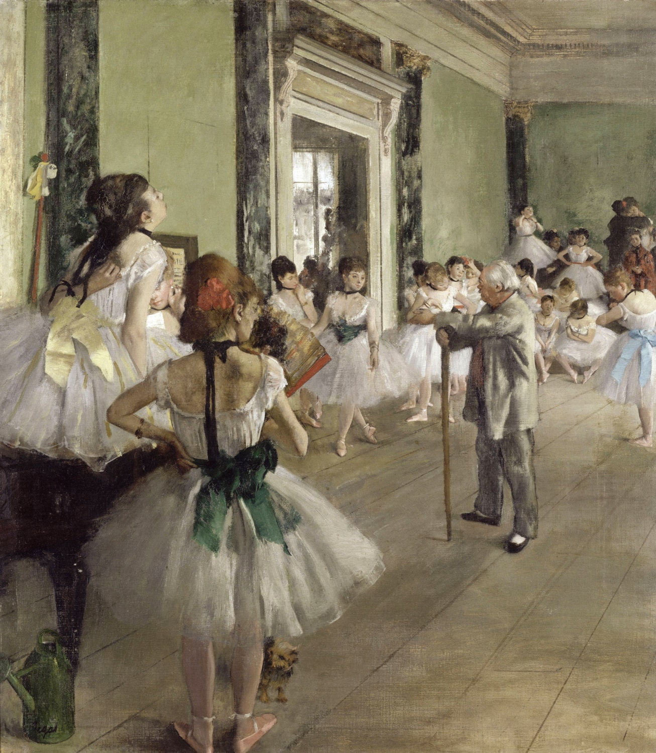 The Dancing Class by Edgar Degas, in various sizes, Giclee Canvas