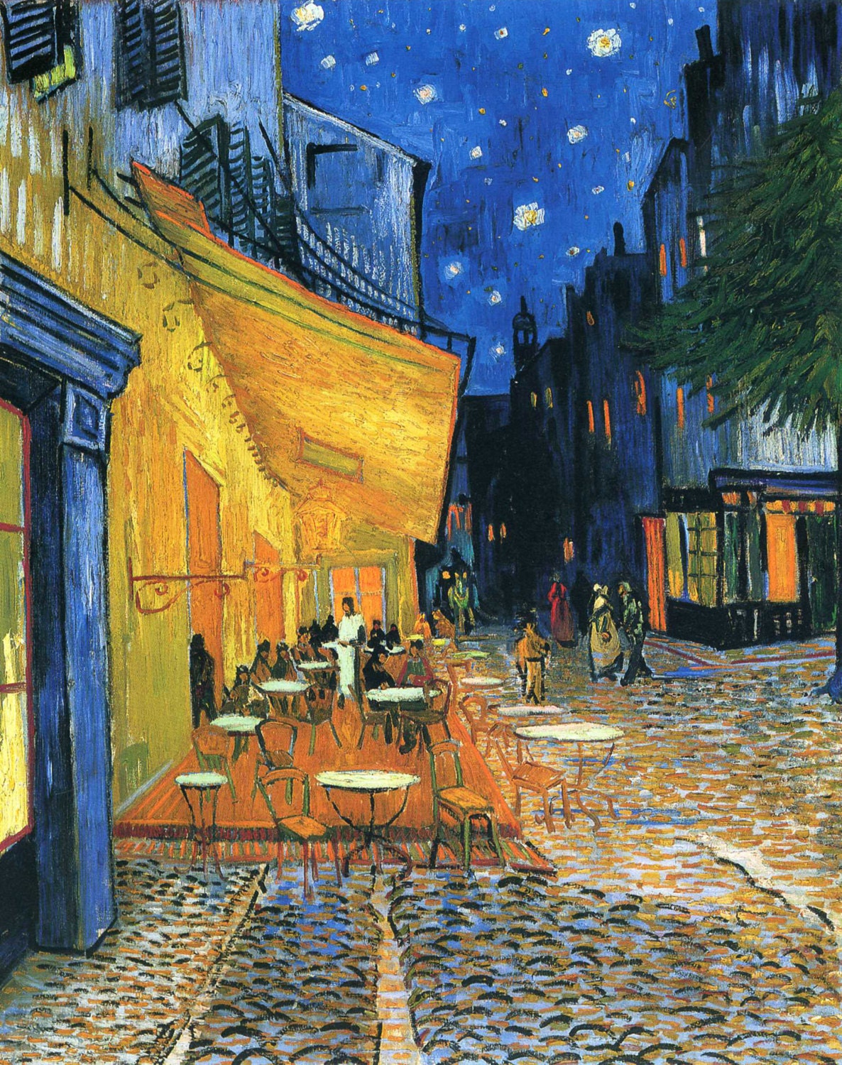 Cafe Terrace At Night by Vincent Van Gogh, in various sizes