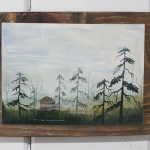 Foggy Forest- Original Painting