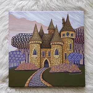 Forest Castle- Original Painting