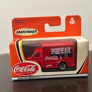 2002 Coca Cola Ford Box Truck- Matchbox Mattel Wheels