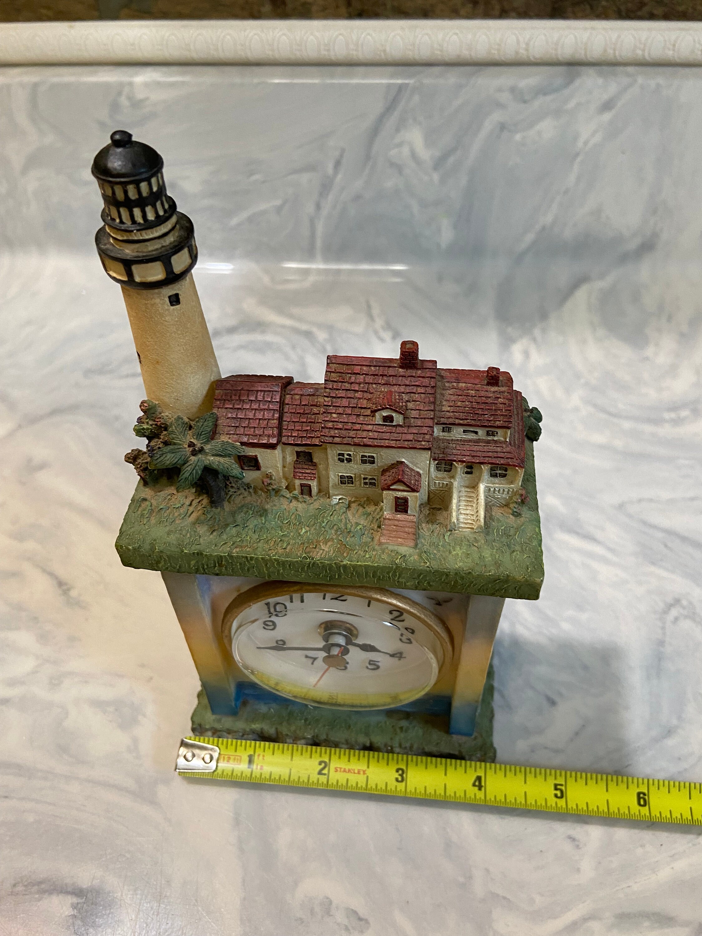 Vintage Lighthouse Clock Clock Works Etsy