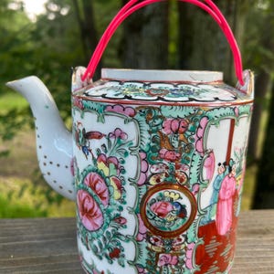 アンティーク　チャイナ　ローズメダリオン ２枚　Chinese Rose アンティーク チャイナ ローズメダリオン 2枚 Chinese Rose 【公式通販】