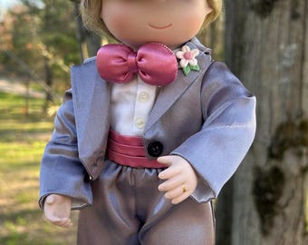 Vintage Precious Moments 12.75” Groom Doll by Jessi