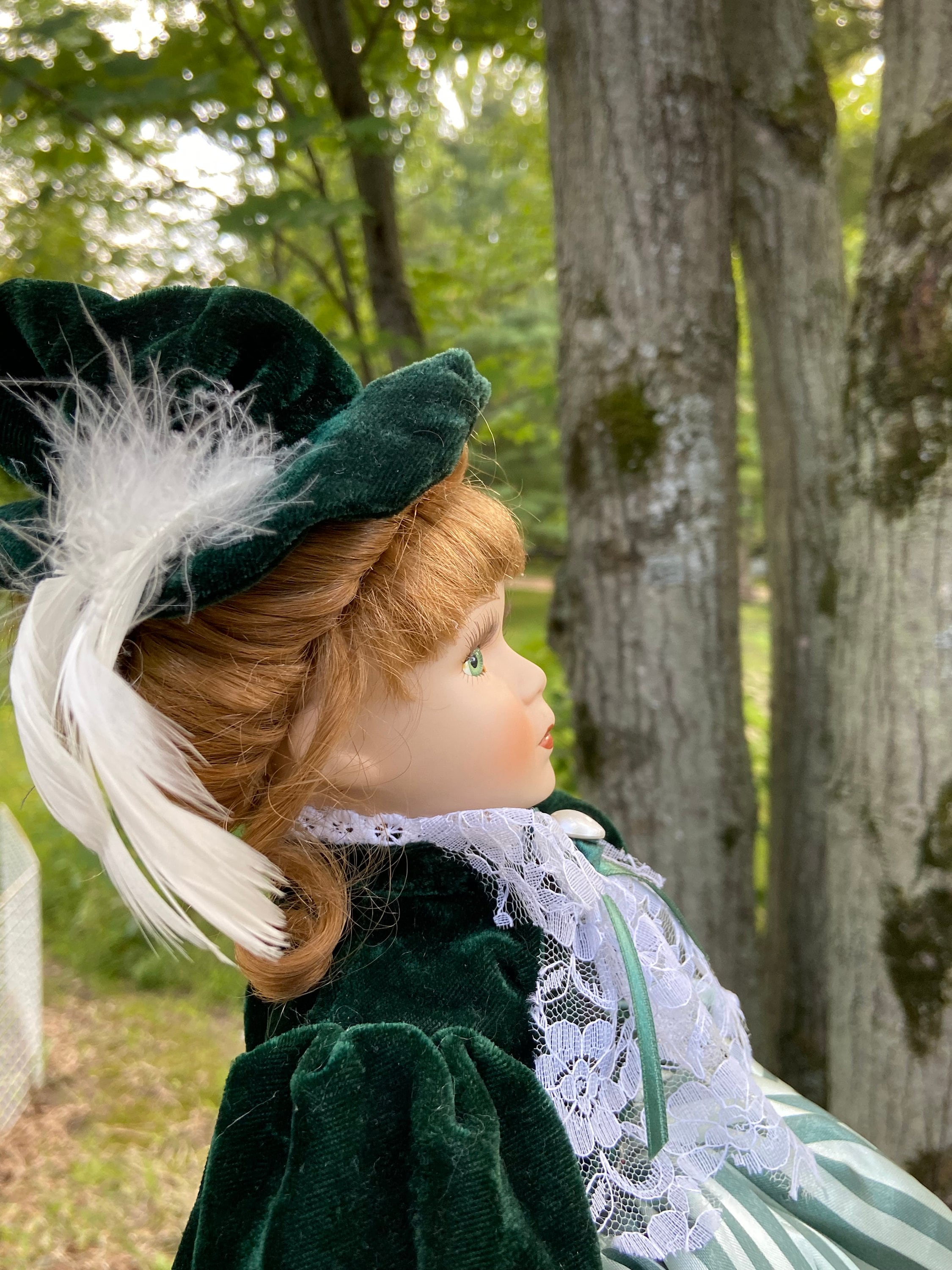 Vintage 18.5” Porcelain Doll - Etsy
