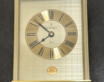 Vintage Devon Gold Tone Quartz Carriage Clock - West Germany - Etsy Vintage Devon Gold Tone Quartz Carriage Clock - West Germany - Etsy