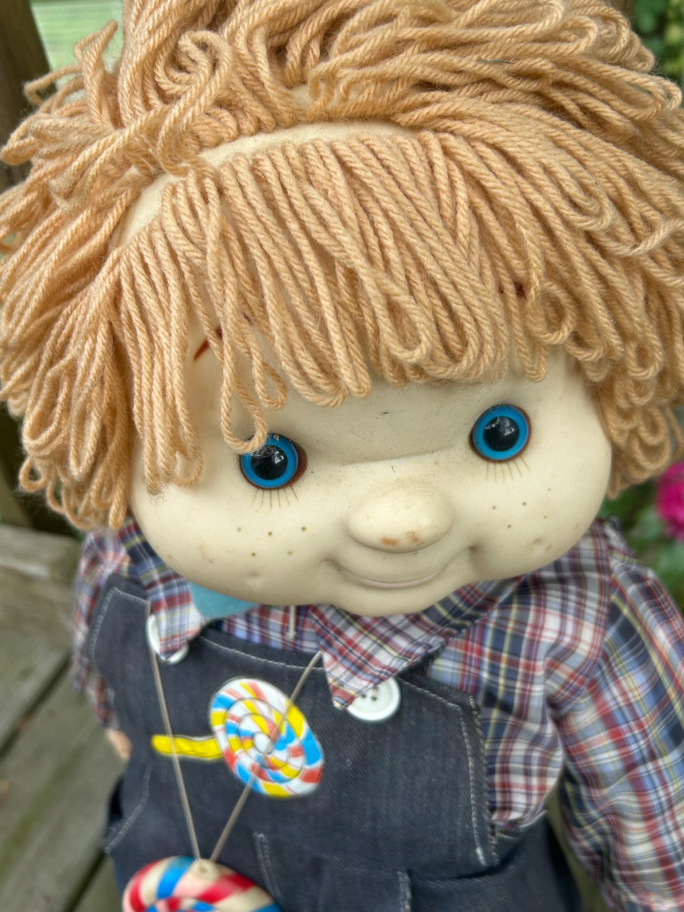 Vintage 1980's Lollipop Kid 22” Doll - Etsy