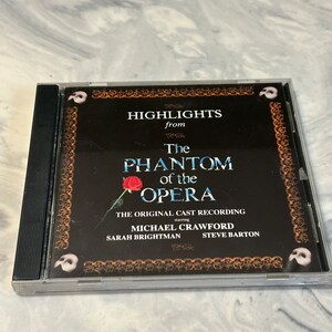 Highlights from The Phantom of the Opera- The Original Cast Recording CD