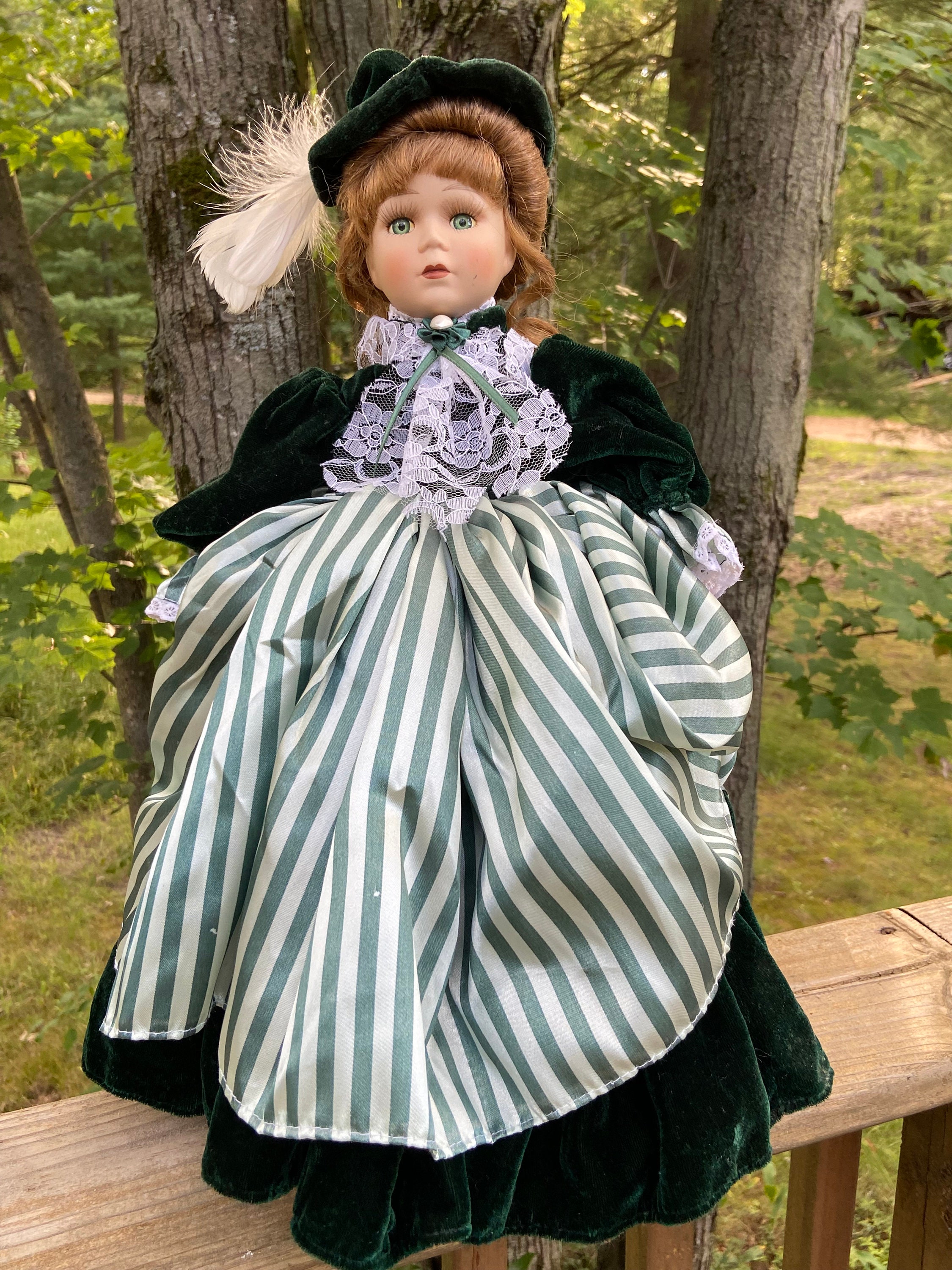 * antique doll ୨୧ .* アンティーク ペグドール Vintage 18.5” Porcelain Doll - Etsy