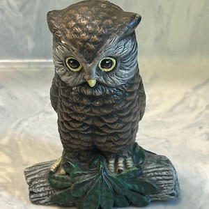 Vintage owl figurine