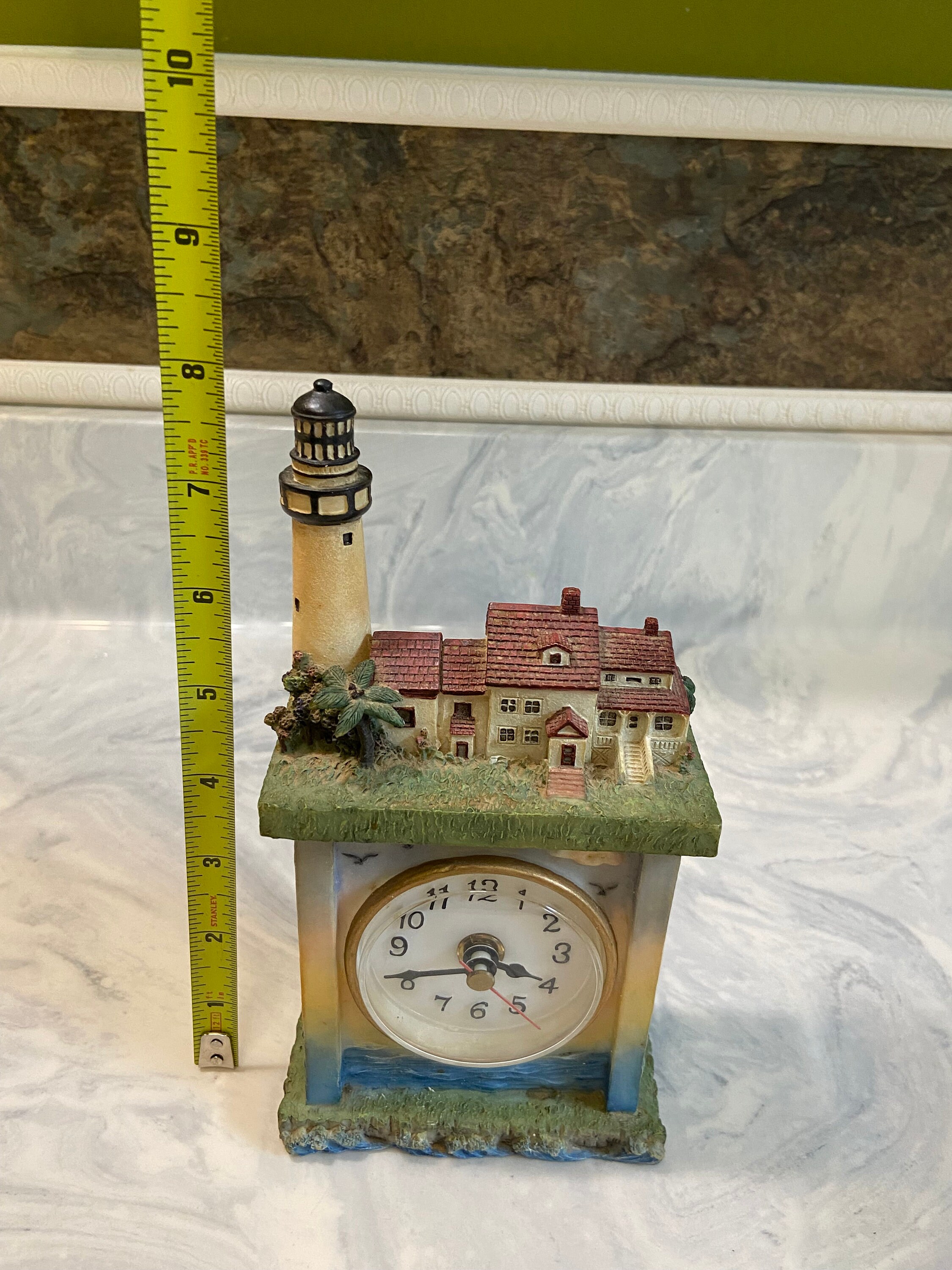 Vintage Lighthouse Clock Clock Works Etsy