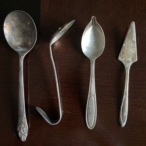 Vintage set of 4 Silver Plated Silverwares