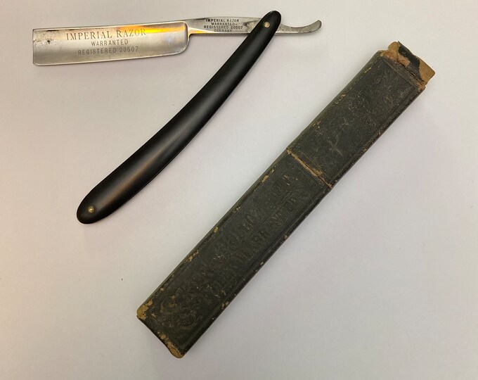 Vintage Imperial Razor - Germany Straight Razor - Etsy