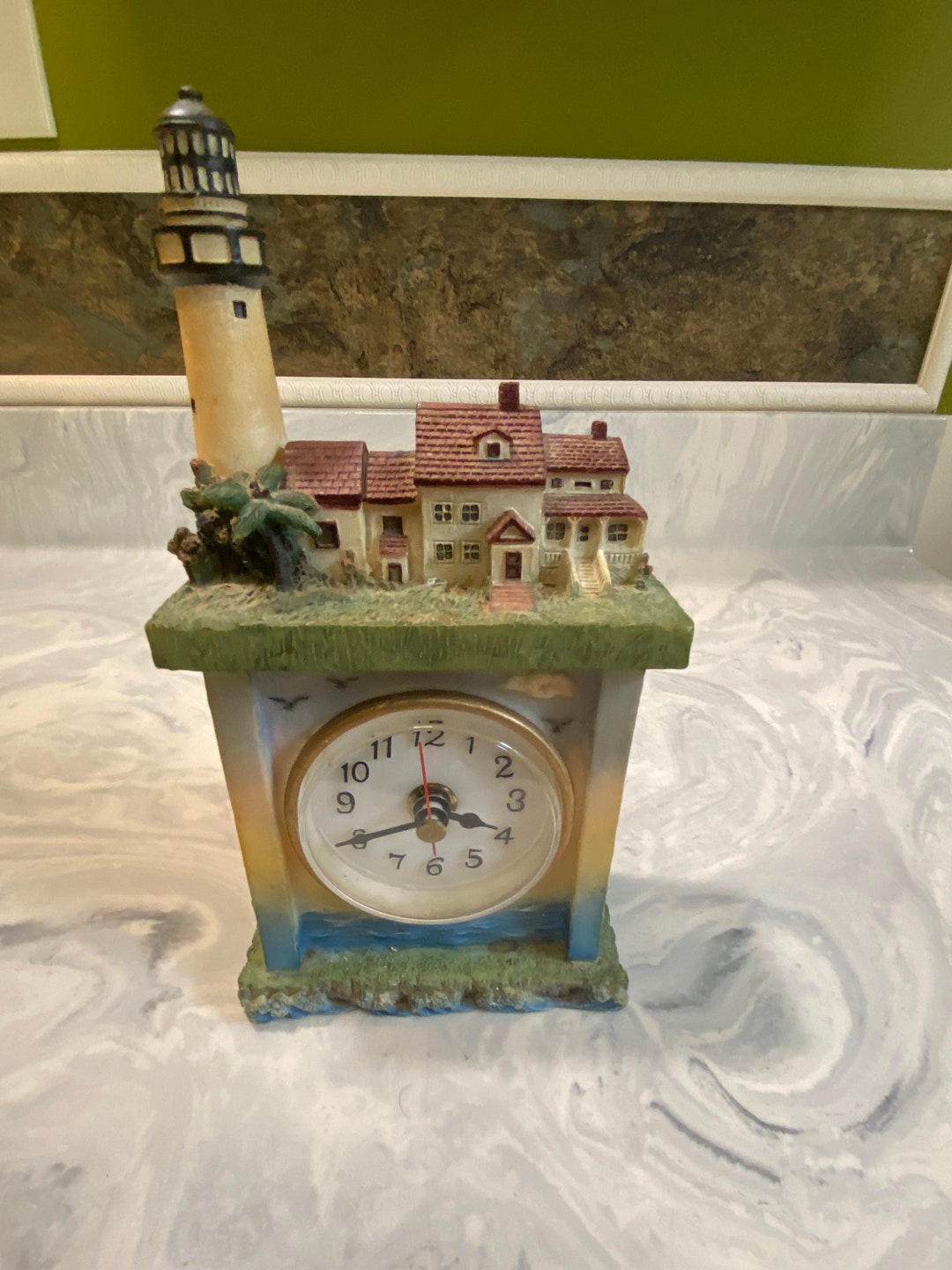Vintage Lighthouse Clock Clock Works Etsy
