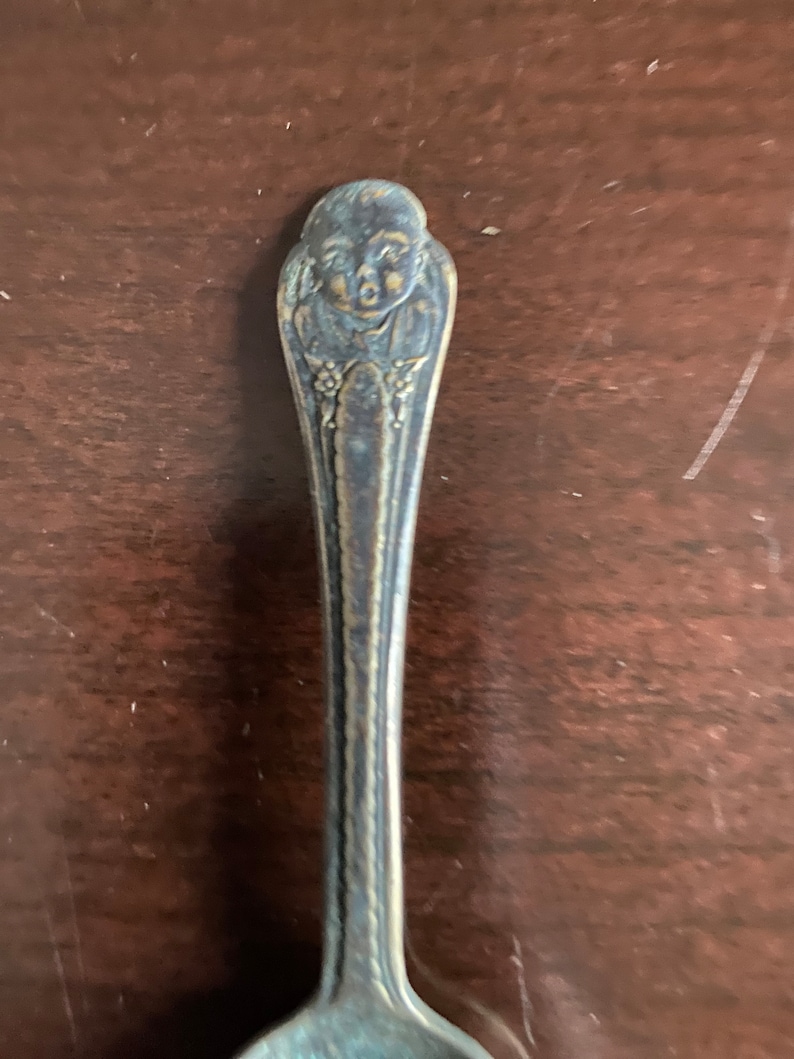 Vintage Winthrop Silver Plated Original Gerber Baby Spoon Etsy