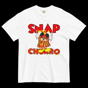 Snap Into a Churro Macho Mouse Shirt image 6