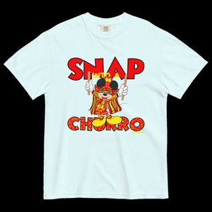 Snap Into a Churro Macho Mouse Shirt image 5