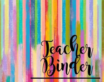 Teacher Binder