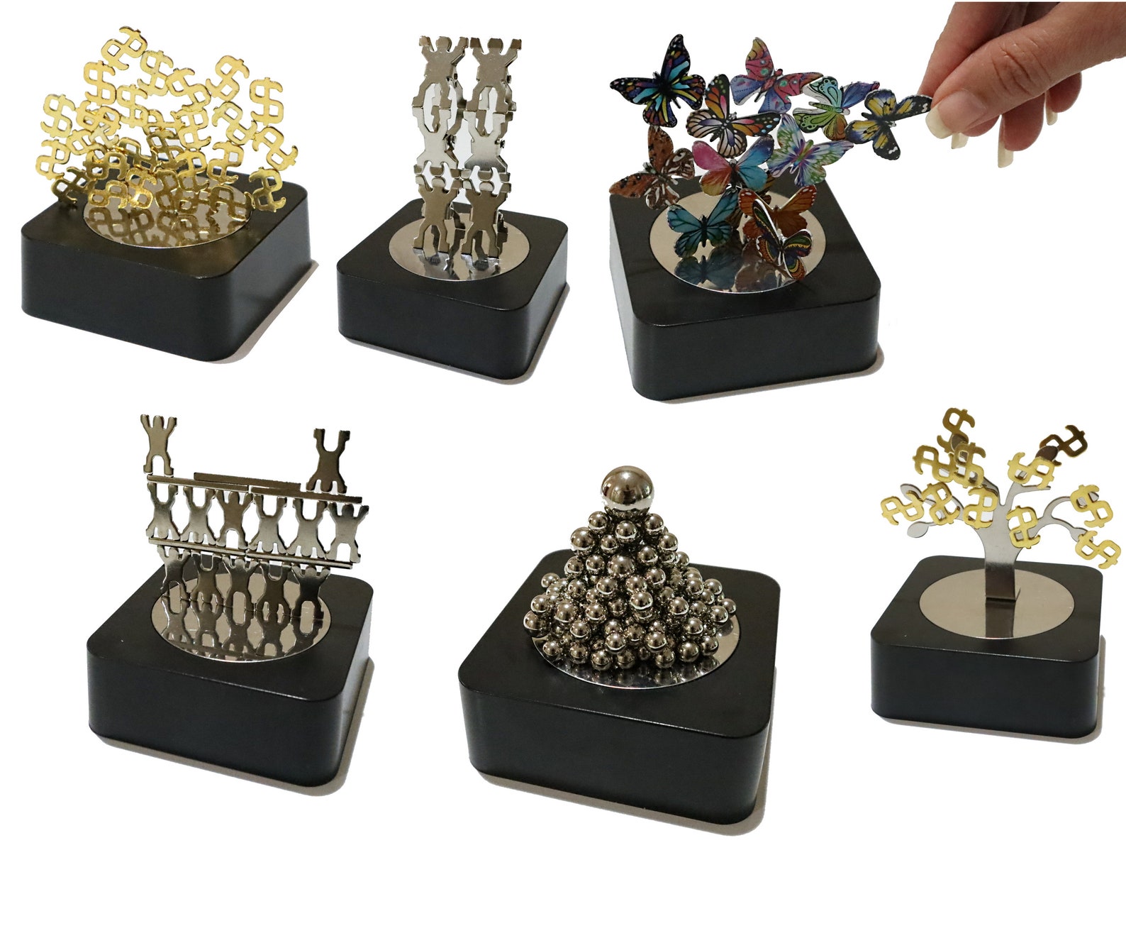 Sculpture Desk Toy with Mirror Base Toys for Etsy