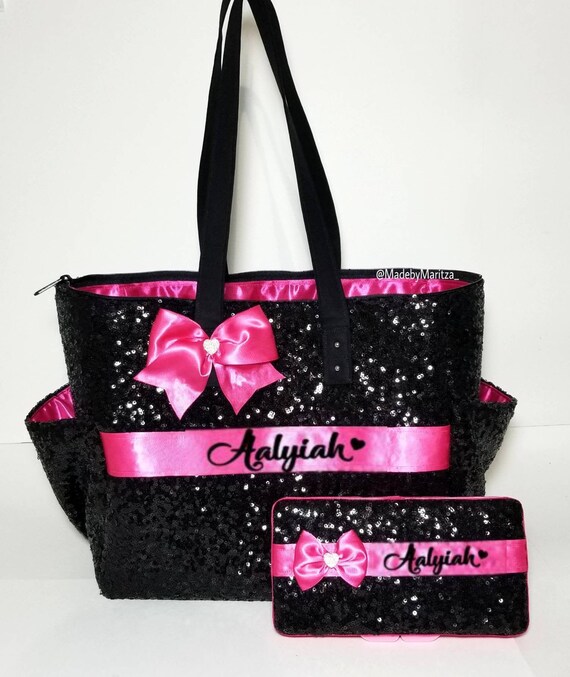 sparkly diaper bag