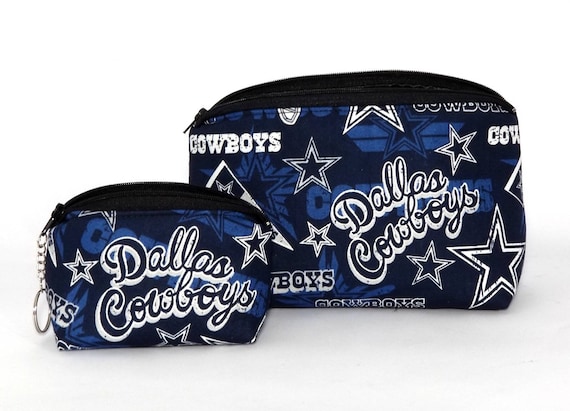 Dallas Cowboys Makeup Bag Mini Coin Purse Keychain Bag Gift  display picture 3