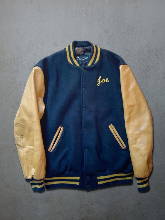 50s/60s Letterman Jacket Mens XL