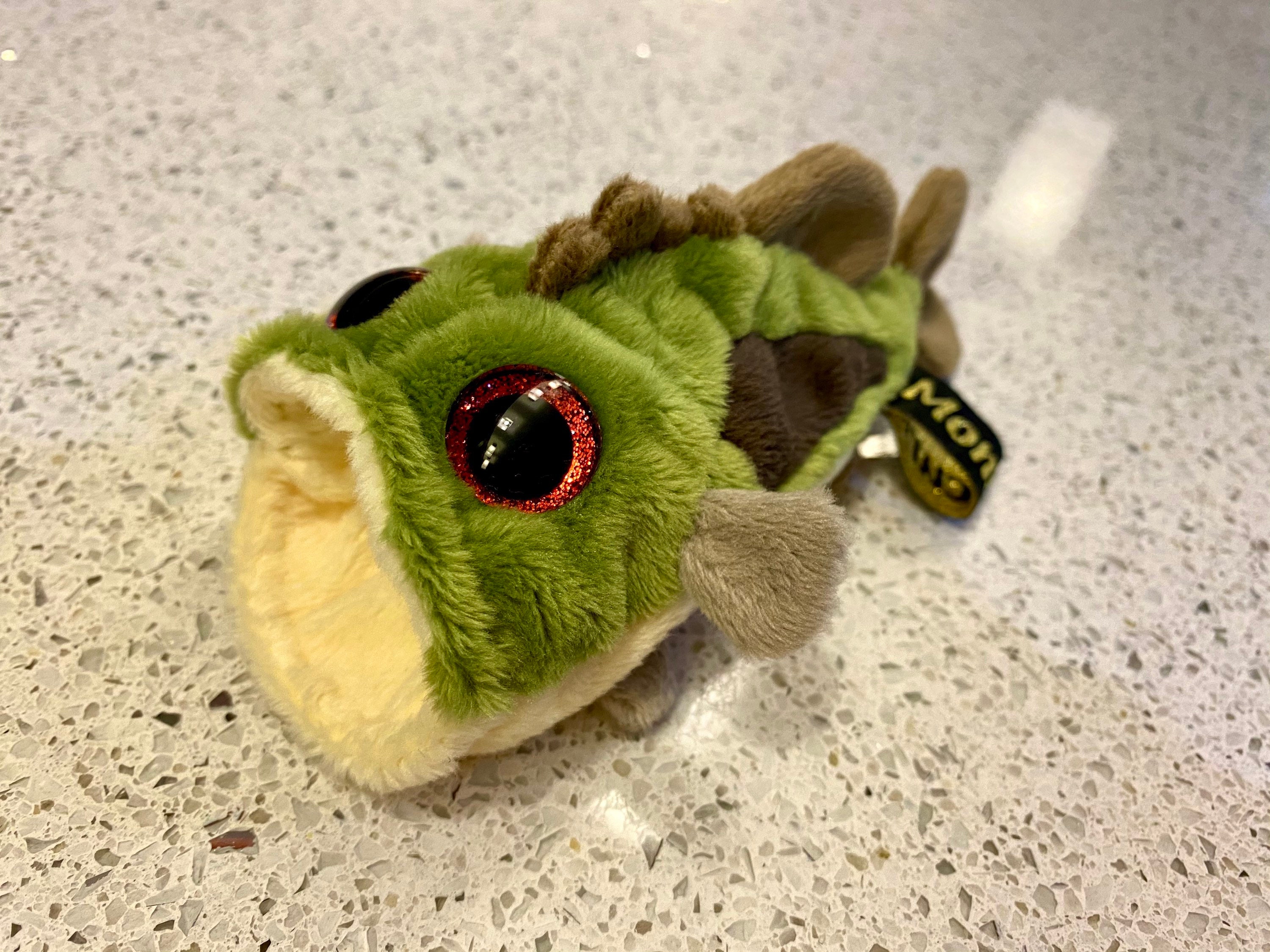 Largemouth bass plush Etsy