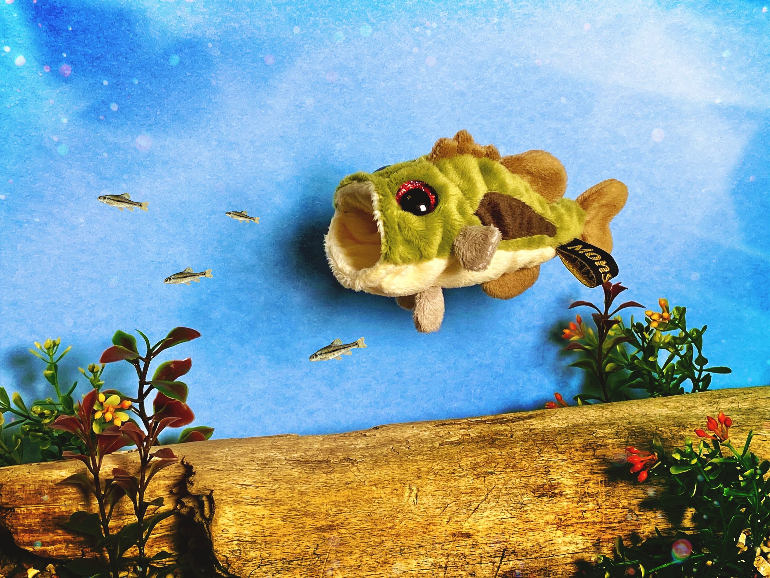 Largemouth bass plush Etsy