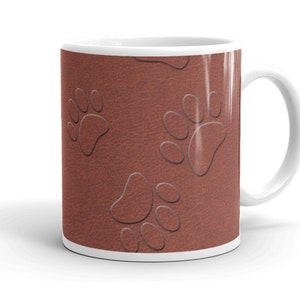 Disegni di sublimazione per tazze da caffè da 11 oz 15 oz - Texture di legno di pietra di carta in pelle denim per gli amanti dei cani Bundle - Download istantaneo del pacchetto PNG