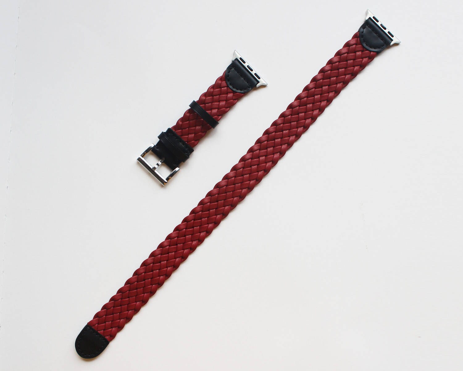 Double Wrap Apple Watch Band 38mm Leather Apple Watch Band Etsy