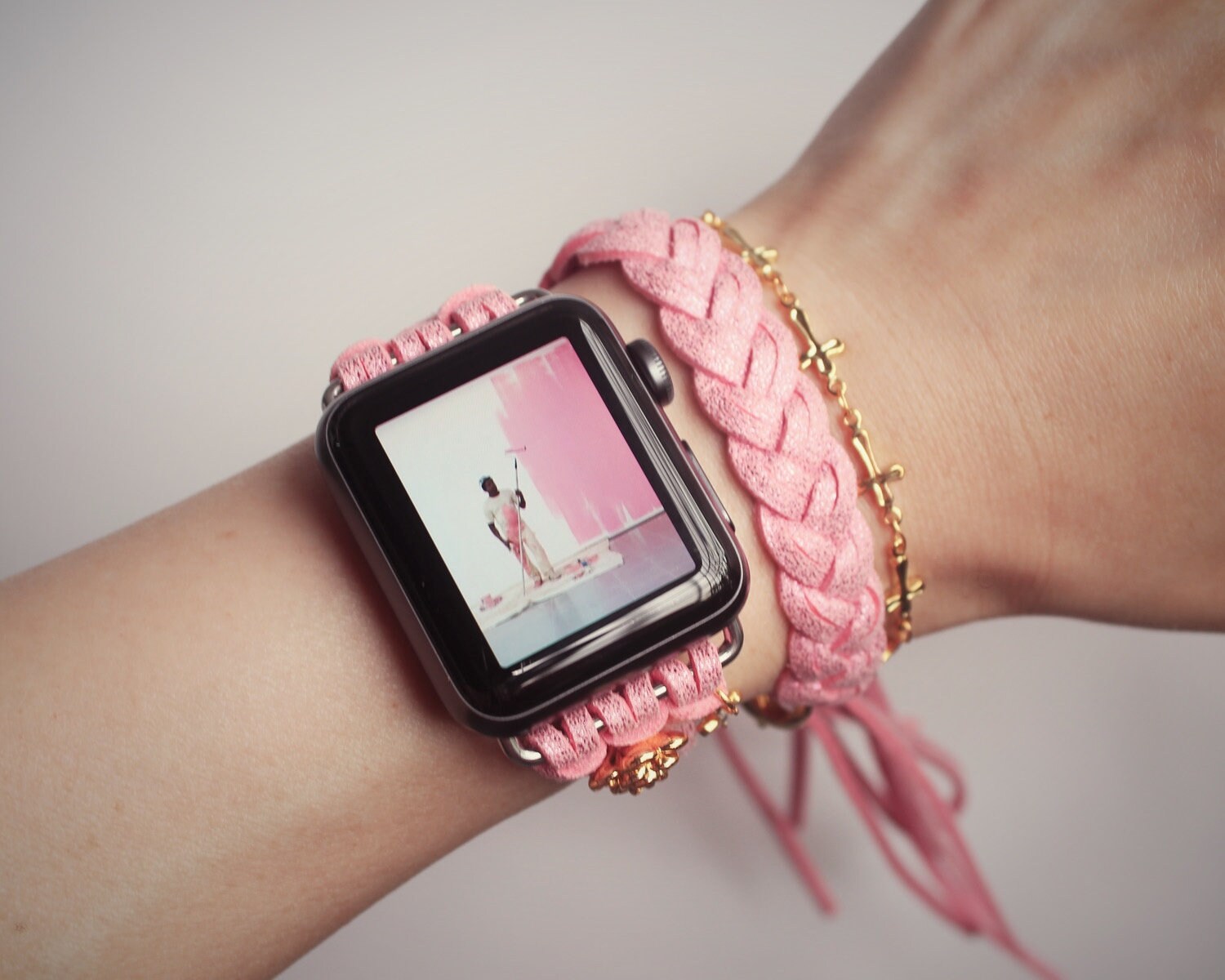 Double Wrap Apple Watch Band Apple Watch Band 38mm Apple Etsy