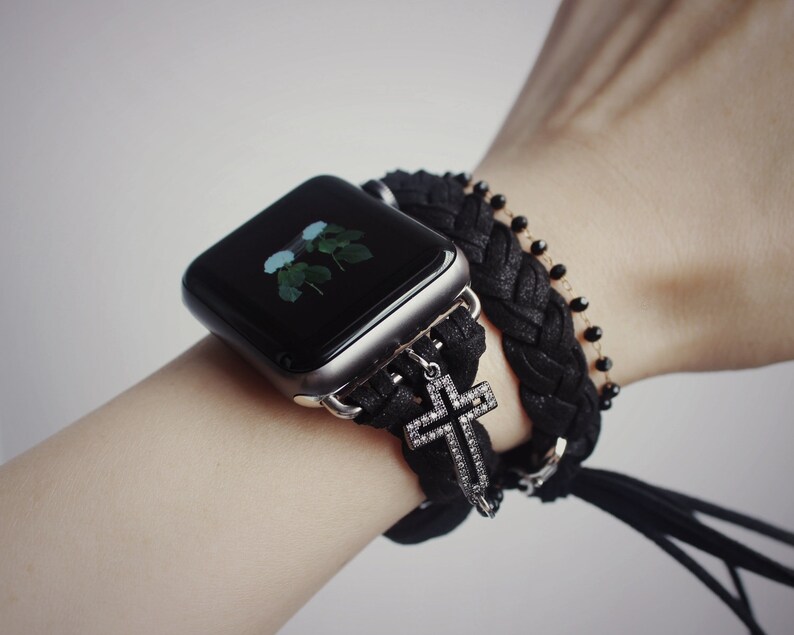 Double Wrap Apple Watch Band Apple Watch Band 38mm 40mm Etsy