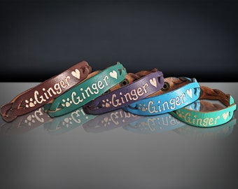 Personalized Leather Braided Bracelet – Custom Engraved Name Jewelry