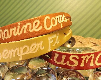 Custom engraved bracelets - Couples Jewelry - Matching Leather bracelets -His and her jewelry -Personalized gifts-gifts for couples SKU1020